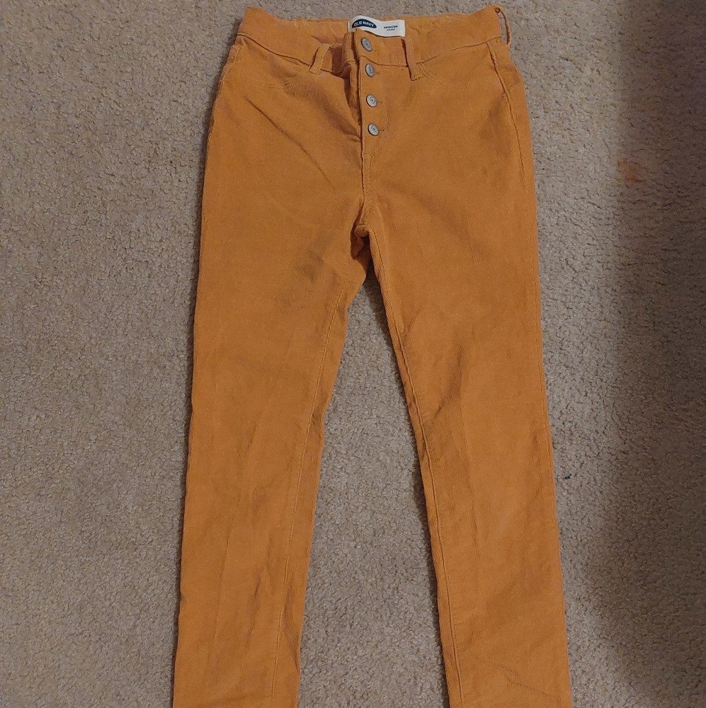 Jeans Yelow / gold size 16 old navy